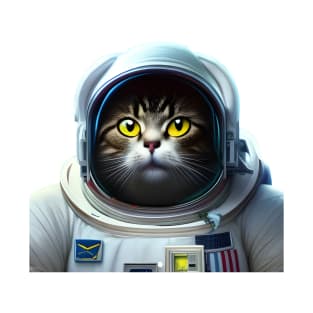 Astronaut Space Cat T-Shirt