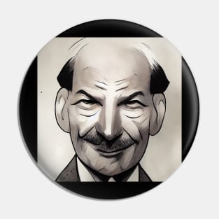 Clement Attlee | Comics Portrait Pin