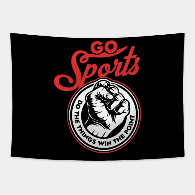 Go sports Do the thing win the points Tapestry by prt-Ceven