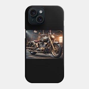 Steampunk Motorcycle Phone Case