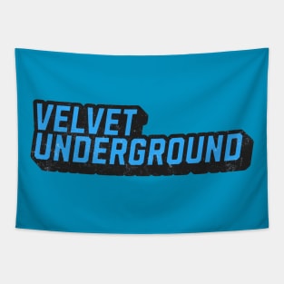 Velvet Under Blue Tapestry