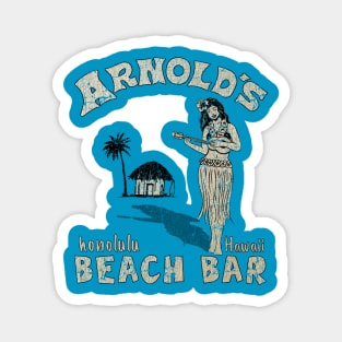 Arnold's Beach Bar Vintage Magnet