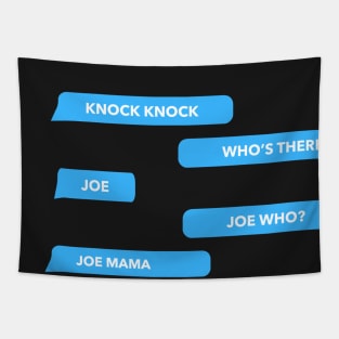 knock knock funny joke Tapestry