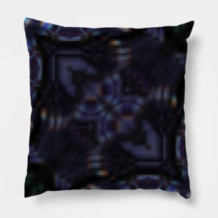 Boho Style Abstract Festive Mandala Pattern Pillow