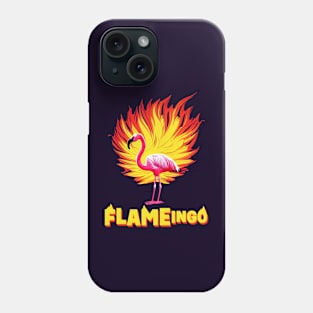 Flameingo || Flamingo On Fire Phone Case
