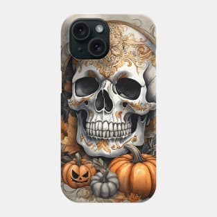 Scary Halloween Calaveras Phone Case