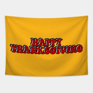 Happy Thanksgiving Tapestry