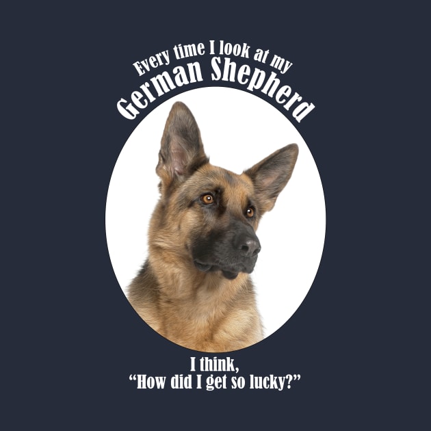 Lucky German Shepherd by You Had Me At Woof