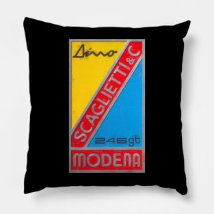 246GT Dino Badge Pillow