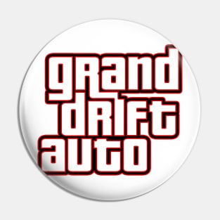 Grand Drift Auto Pin