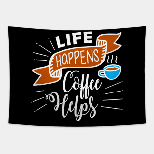 Motivational Coffee Tapestry