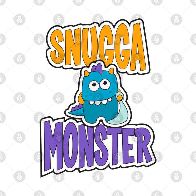 Snugga Monster by Green Bean Design