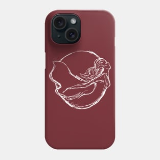 SheHopes White Logo Phone Case