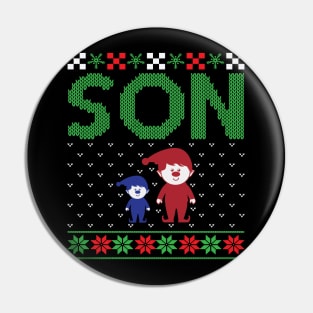 The Son ugly christmas sweater Pin