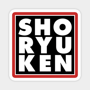 SHO RYU KEN Shoryuken Magnet