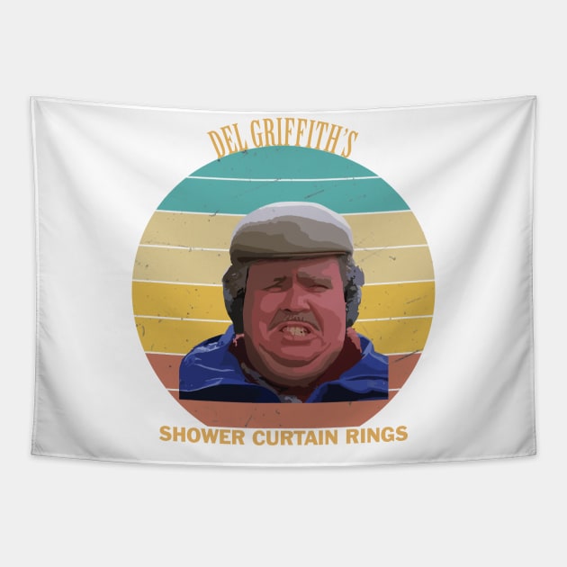 Del Griffith's Shower Curtain Rings Tapestry by Geminiguys