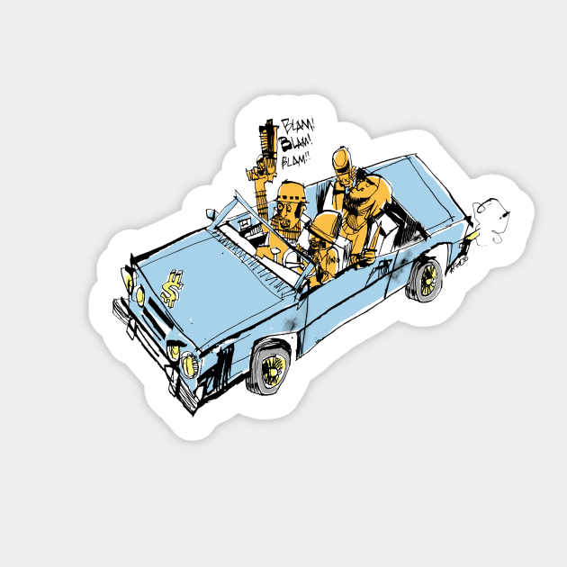 SLOW RIDE - Car - Sticker
