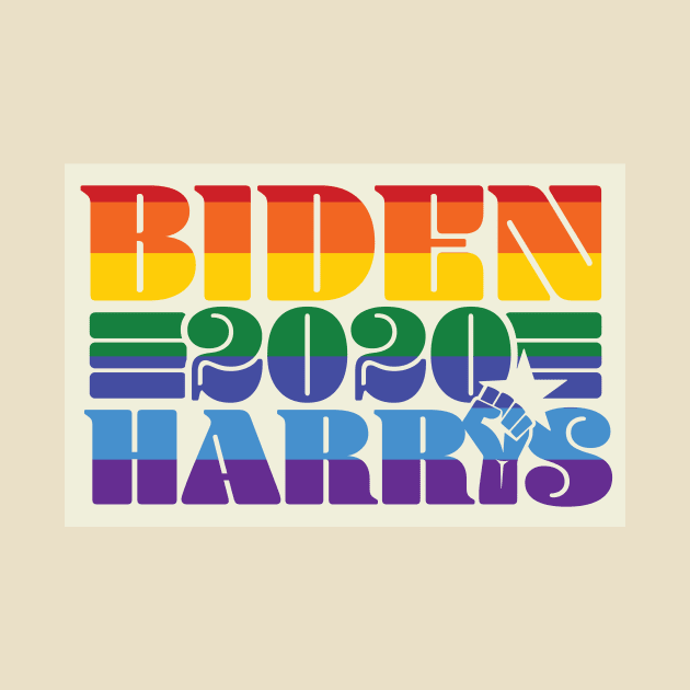 LBGTQIA For Biden Harris 2020 by missamberw