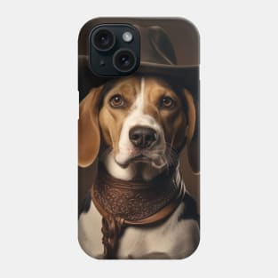 Cowboy Dog - Beagle Phone Case