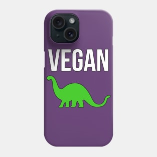 Vegan Dinosaur Phone Case