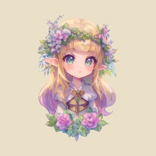 Chibi Elf Princess T-Shirt