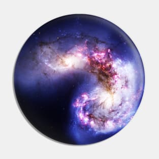 Colorful Universe Nebula Galaxy And Stars Pin