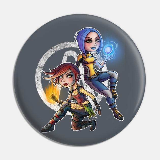 Borderlands 2 Sirens Pin by Lukael