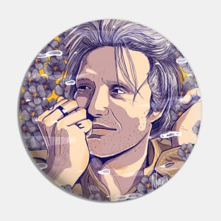 Mads Mikkelsen. Hannibal illustration art Pin