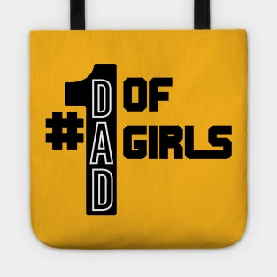 Dad Gift Dad of Girls Outnumbered T Shirt. Father Daughter Husband, Dad Tee, Dad Shirt, Grandpa Brother Son Step ; fathers day Tote