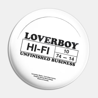 Loverboy Vintage HIFI Pin