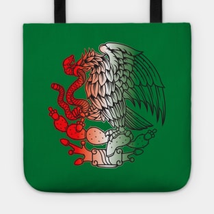 Mexican Flag Eagle Tote