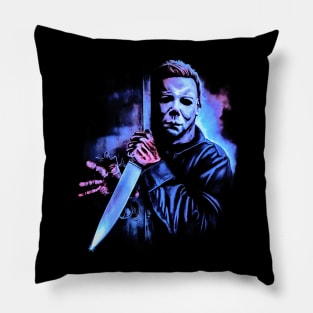 90s Michael Myers Pillow