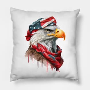 Cool American Eagle #1 Pillow