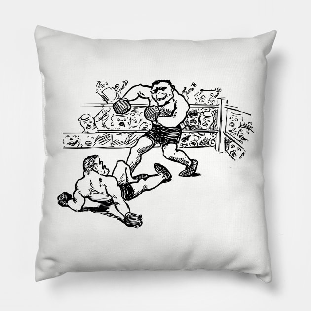 Boxing Pillow by scdesigns