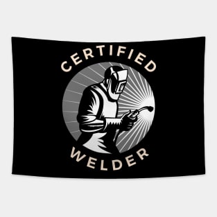 Certified Welder Tapestry