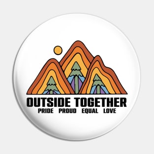 Outisde together Pin