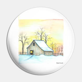 Farmland Barn Pin