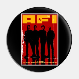 Vintage AFI band Pin