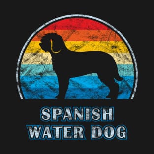 Spanish Water Dog Vintage Design T-Shirt