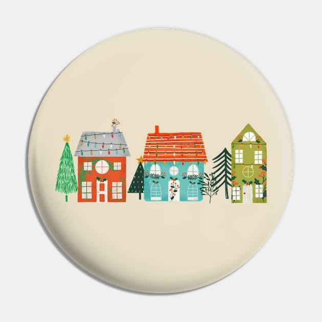 Christmas Home Pin by bruxamagica