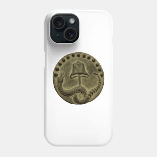 Revolutionary War - Rattlesnake and Liberty Cap Button Phone Case