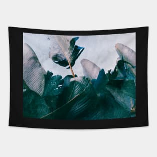 Tropical Palm Leaves Tapestry