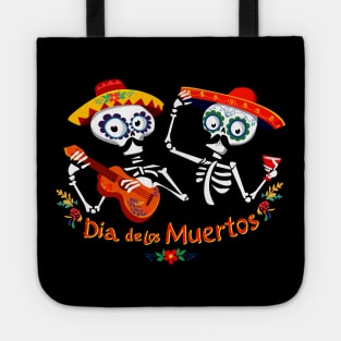 Dia de Los Muertos Day of the Dead Mexican Holiday Design Tote