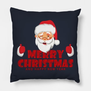 Merry Christmas And Happy New Year | Christmas Pillow