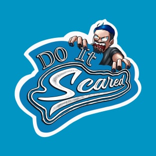 “Do It Scared” Character Mascot Version (Front) T-Shirt