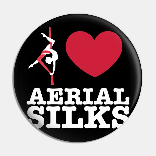 Love Aerial Silks Heart Aerial Acrobatics Pin by thingsandthings