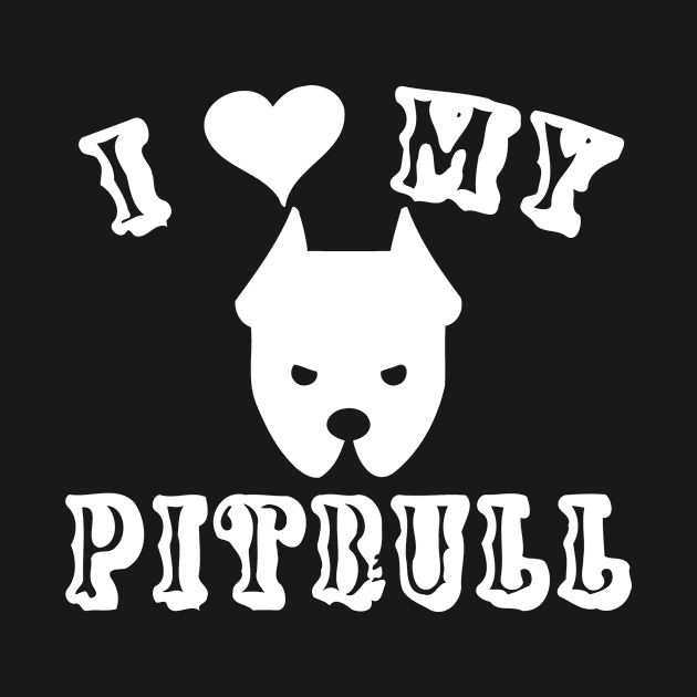 I Love My Pitbull by Miya009