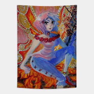 Autumn fairy Tapestry