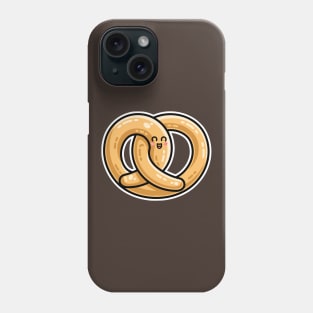 Kawaii Cute Pretzel Snack Food Phone Case