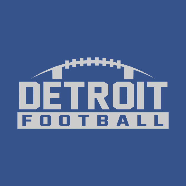 Detroit Football by CasualGraphic